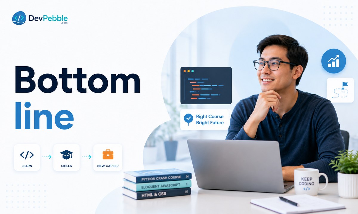 Bottom line on the best programming courses in Atlanta — there's no single winner, only the best fit for your goal, budget, and schedule, backed by consistent practice and a growing portfolio.