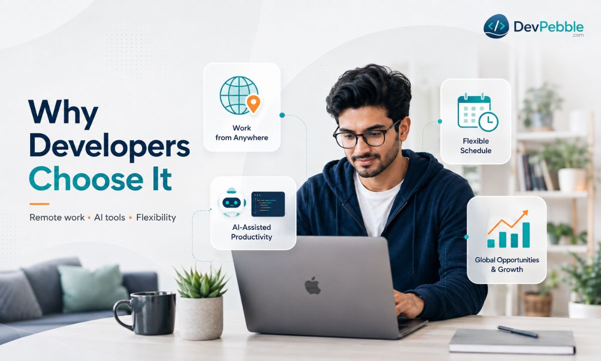 Why more people are choosing paid programming as a career path — remote-first work, wider demand for automation and AI-integrated software, and the flexibility to set your own hours.