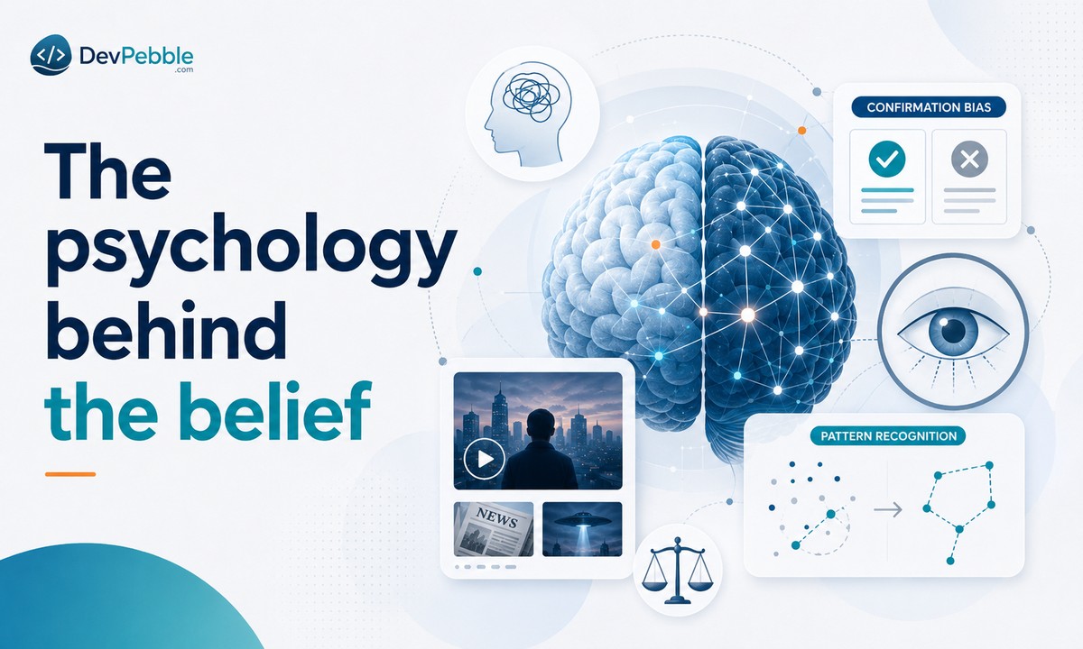 The psychology behind belief in predictive programming — how the brain's handling of patterns and uncertainty makes the theory feel true.