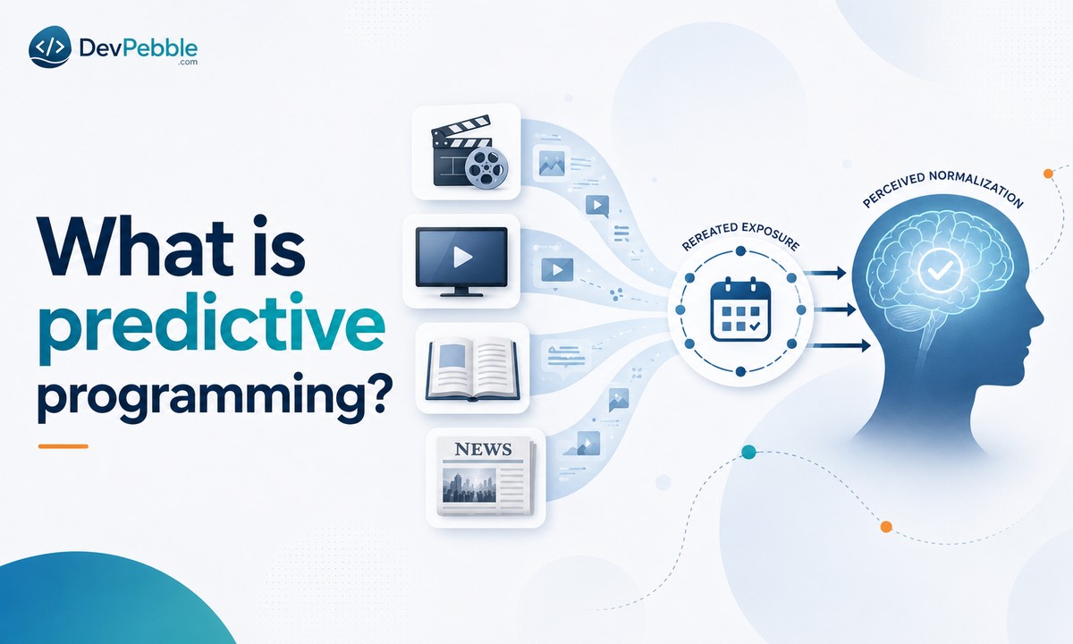 What is predictive programming — the theory that films, TV shows, books, and news media are seeded with hints about future events to condition the public in advance.