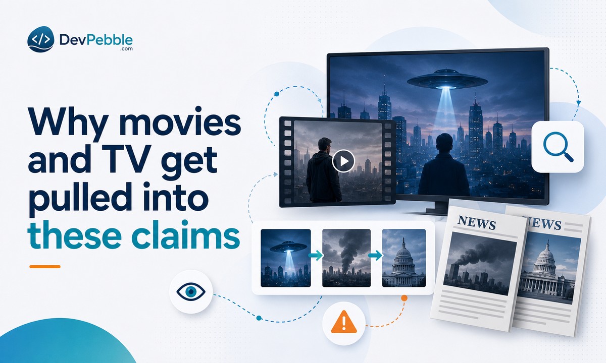 Why movies and TV get pulled into predictive programming claims — visual, memorable scenes that are easy to screenshot and drop next to a news photo.