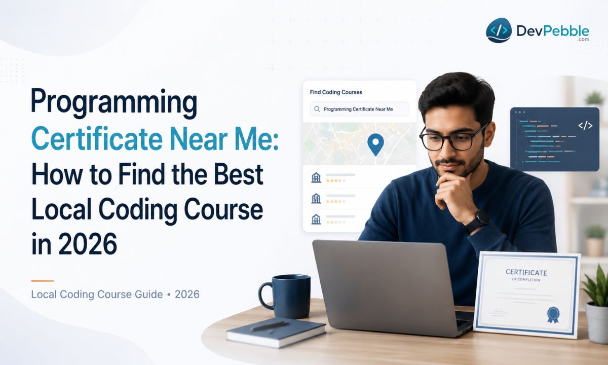 Programming certificate near me — how to find the best local coding course in 2026, comparing nearby bootcamps, community colleges, and online programs.
