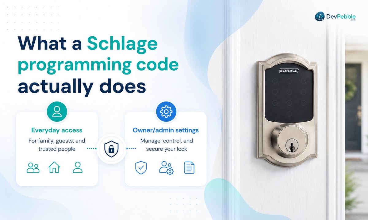 Normal reset versus factory reset on a Schlage lock — a battery pull that restarts the lock without erasing codes, compared with a full factory reset that wipes the programming code and every user code.