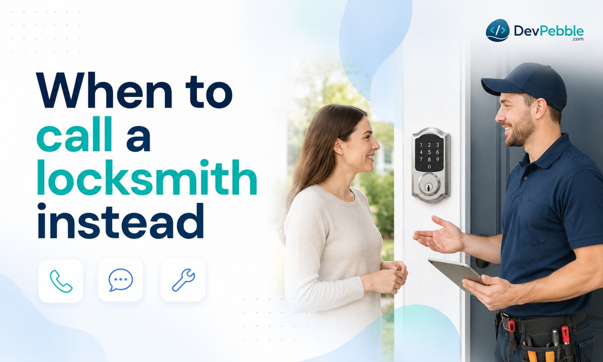 When to call a locksmith instead of resetting a Schlage lock — a dead keypad on a good battery, a deadbolt that won't turn even with the override key, damaged buttons, or a lock that rejects every code after a full reset.